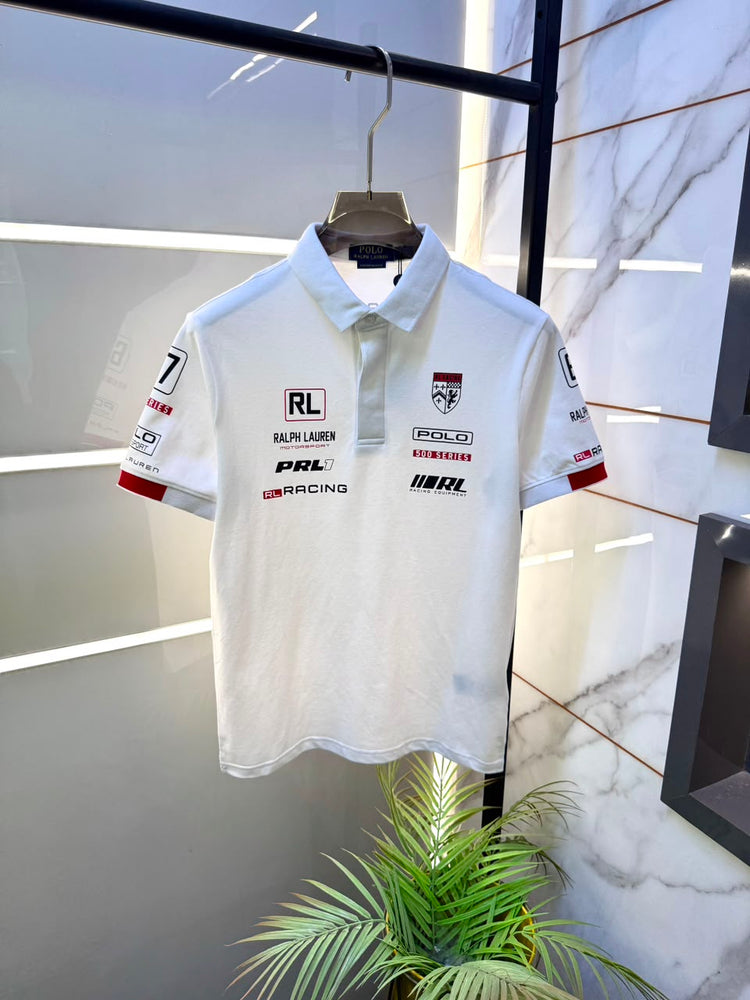 Ralph Lauren Premium Polo Neck T-Shirt for Men | Soft Cotton |- 5096