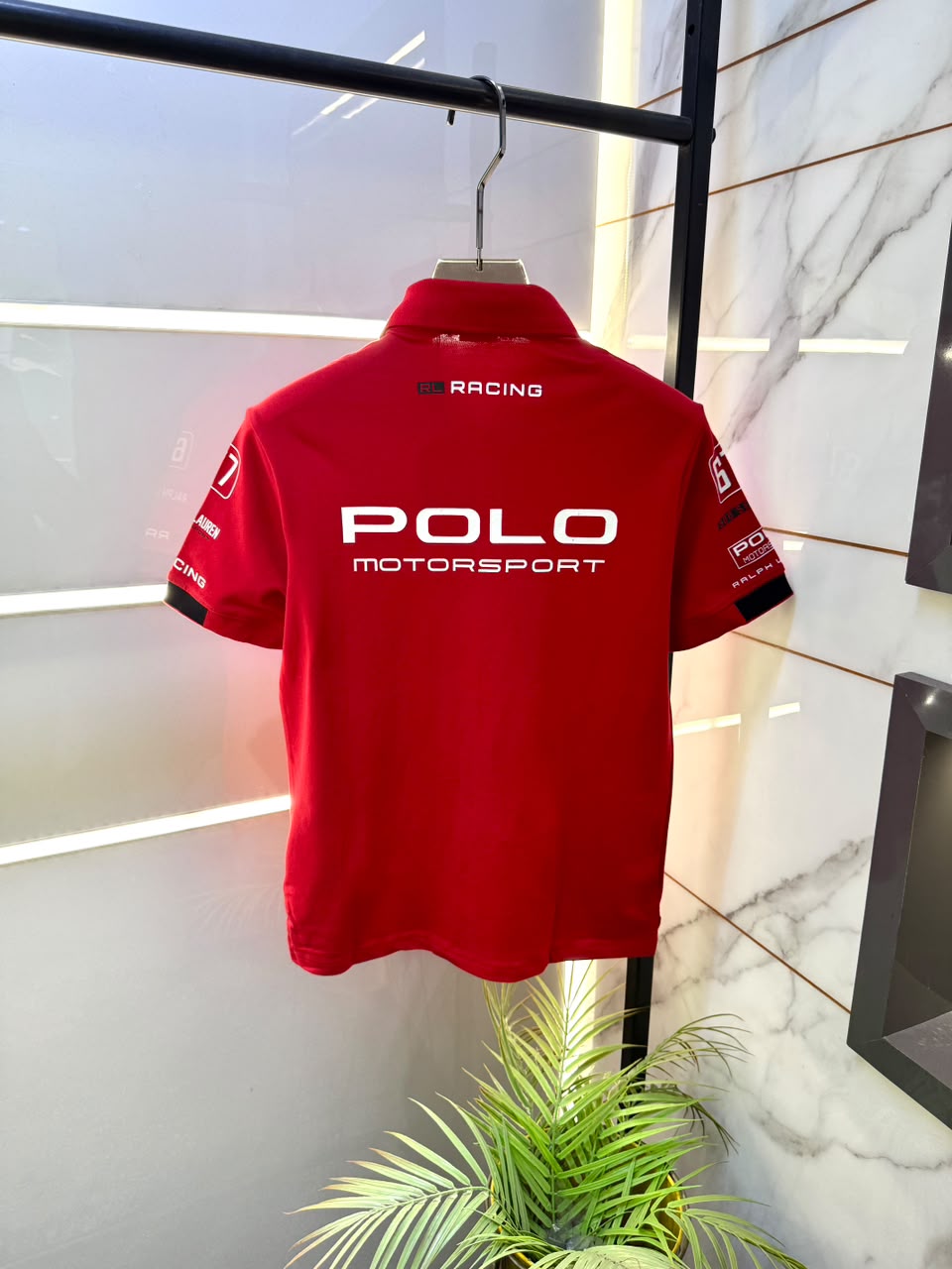 Ralph Lauren Premium Polo Neck T-Shirt for Men | Soft Cotton |- 5096