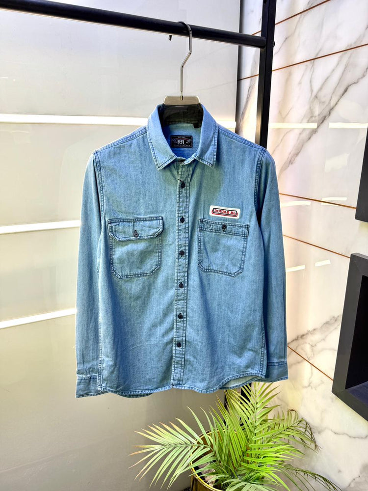 Ralph Lauren Premium Denim Shirt for Men | Standard Fit |- 3779