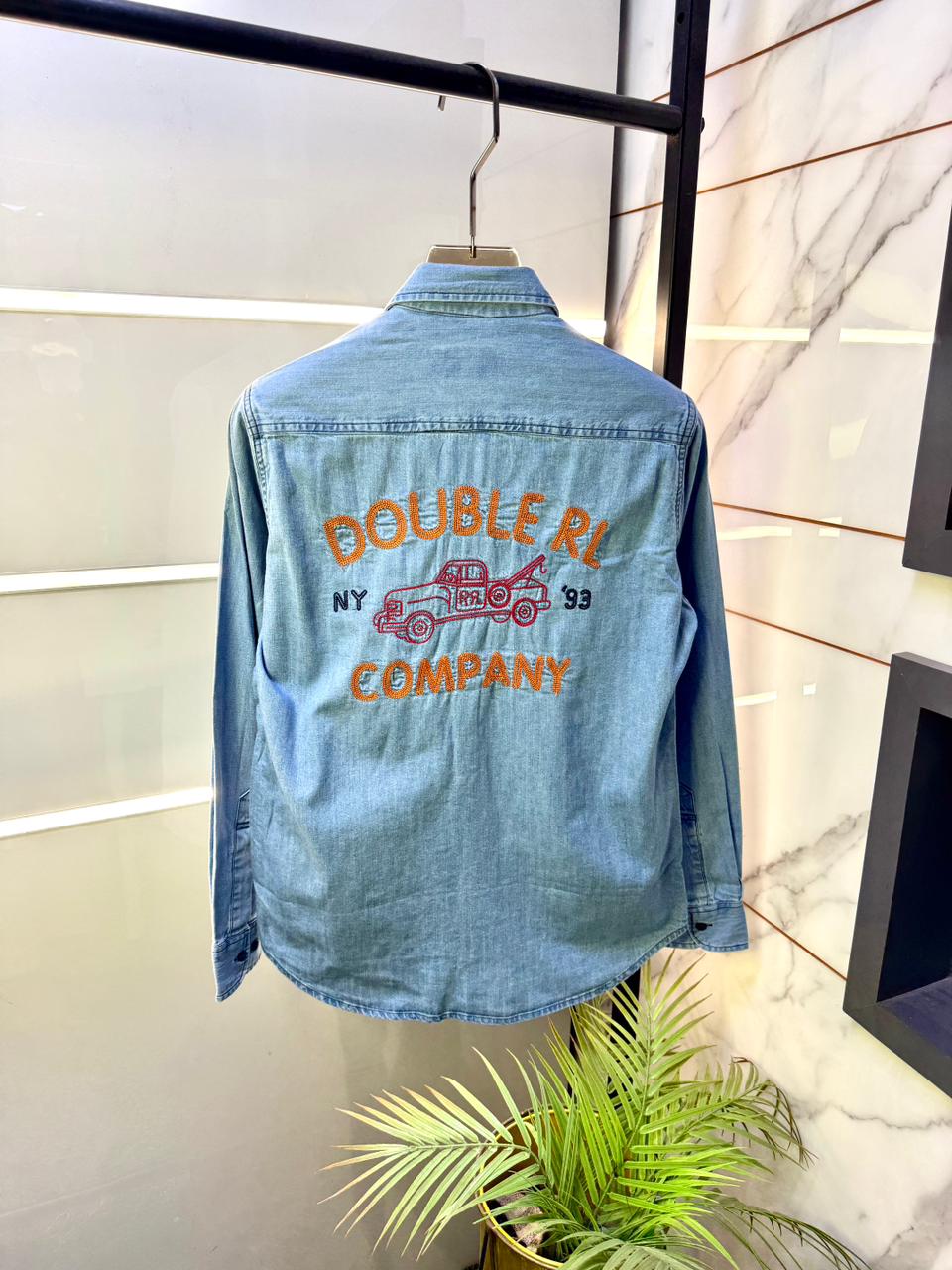 Ralph Lauren Premium Denim Shirt for Men | Standard Fit |- 3779