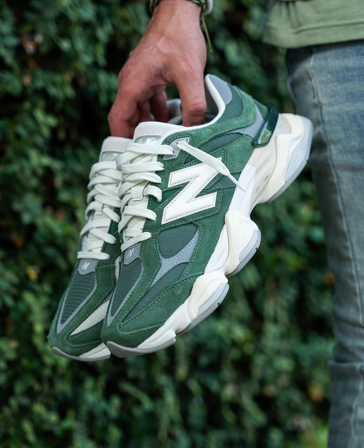 New Balance 9060 Nori Green Sneakers | Premium Quality