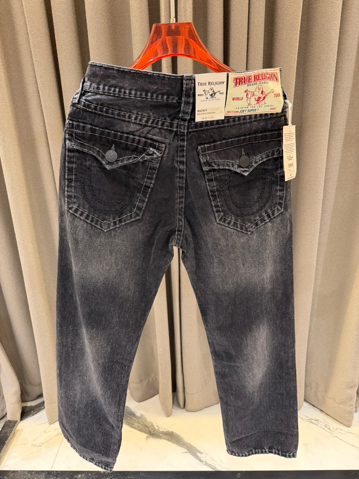 True Religion Pocket embroidery Print Premium Store Article Denim Jeans