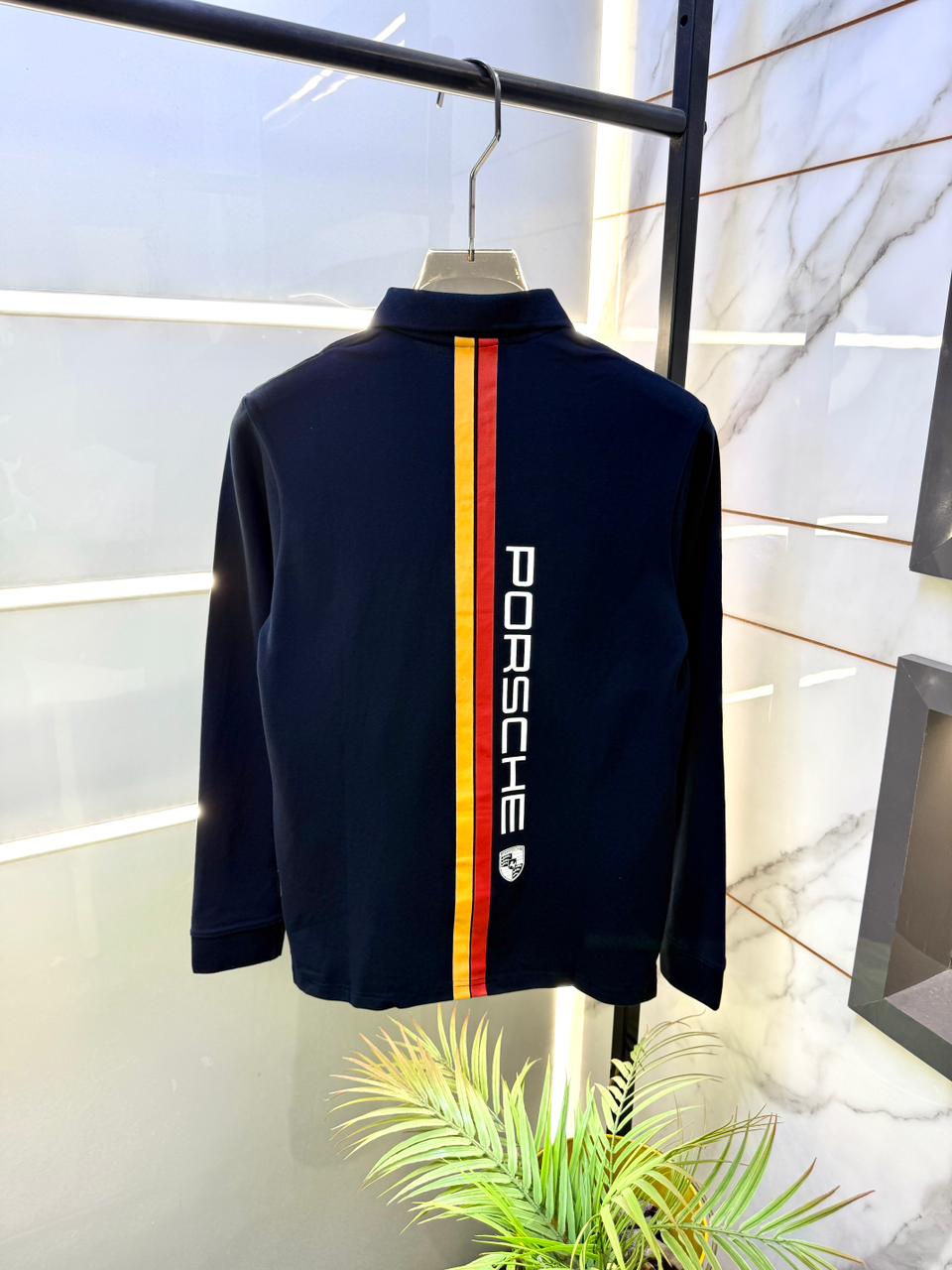 - Boss Porsche Polo Neck Extra Premium Tshirt-1829