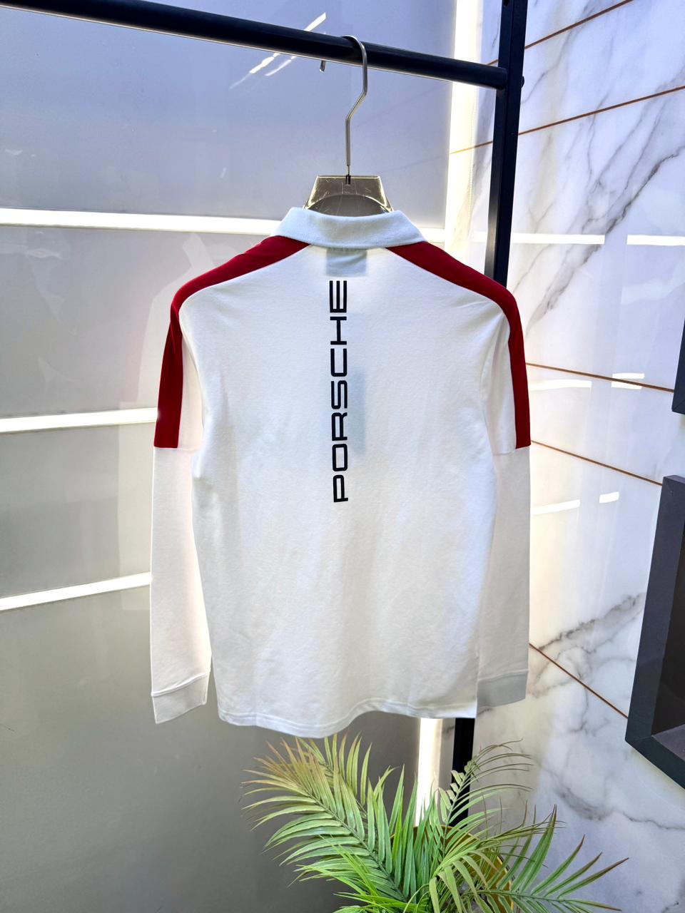 - Boss Porsche Polo Neck Extra Premium Tshirt-1829