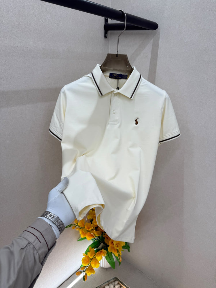 Ralph Lauren Polo Neck Extra Premium T-Shirt for Men. Product Code: 3847