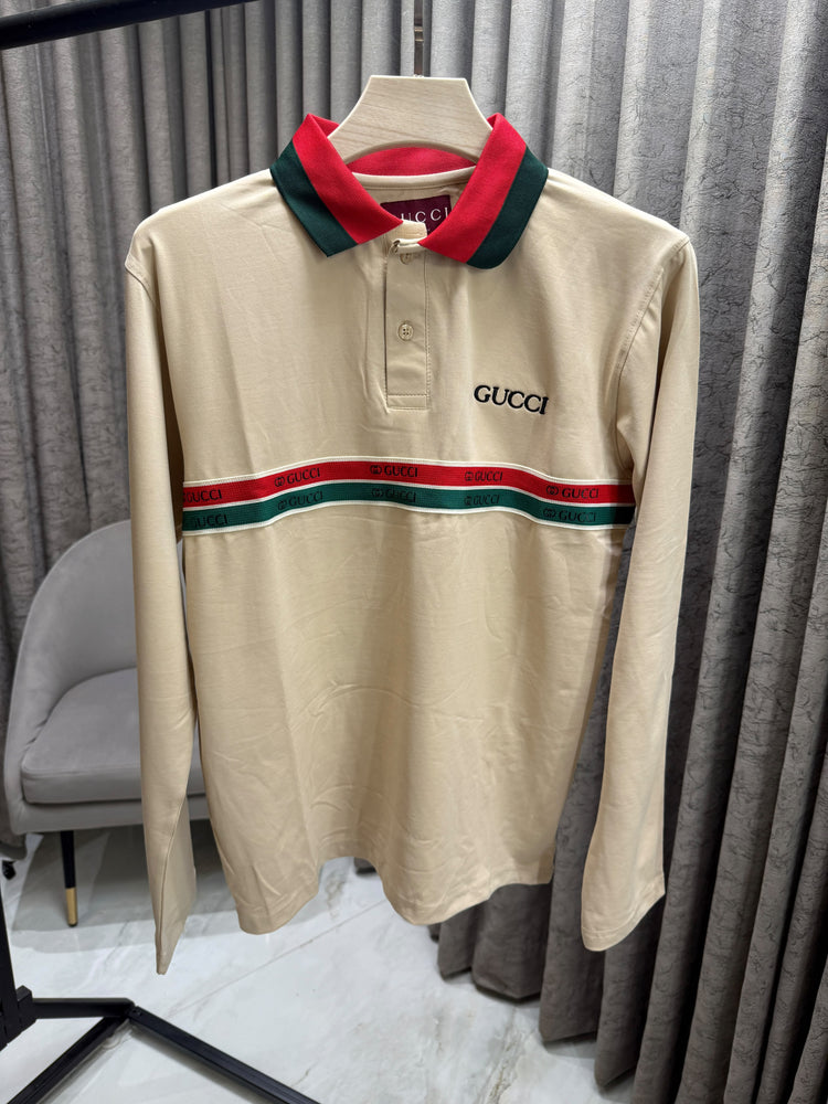 GUCCI GG  Premium  Full Sleeves  Polo   T-SHIRTS Collection