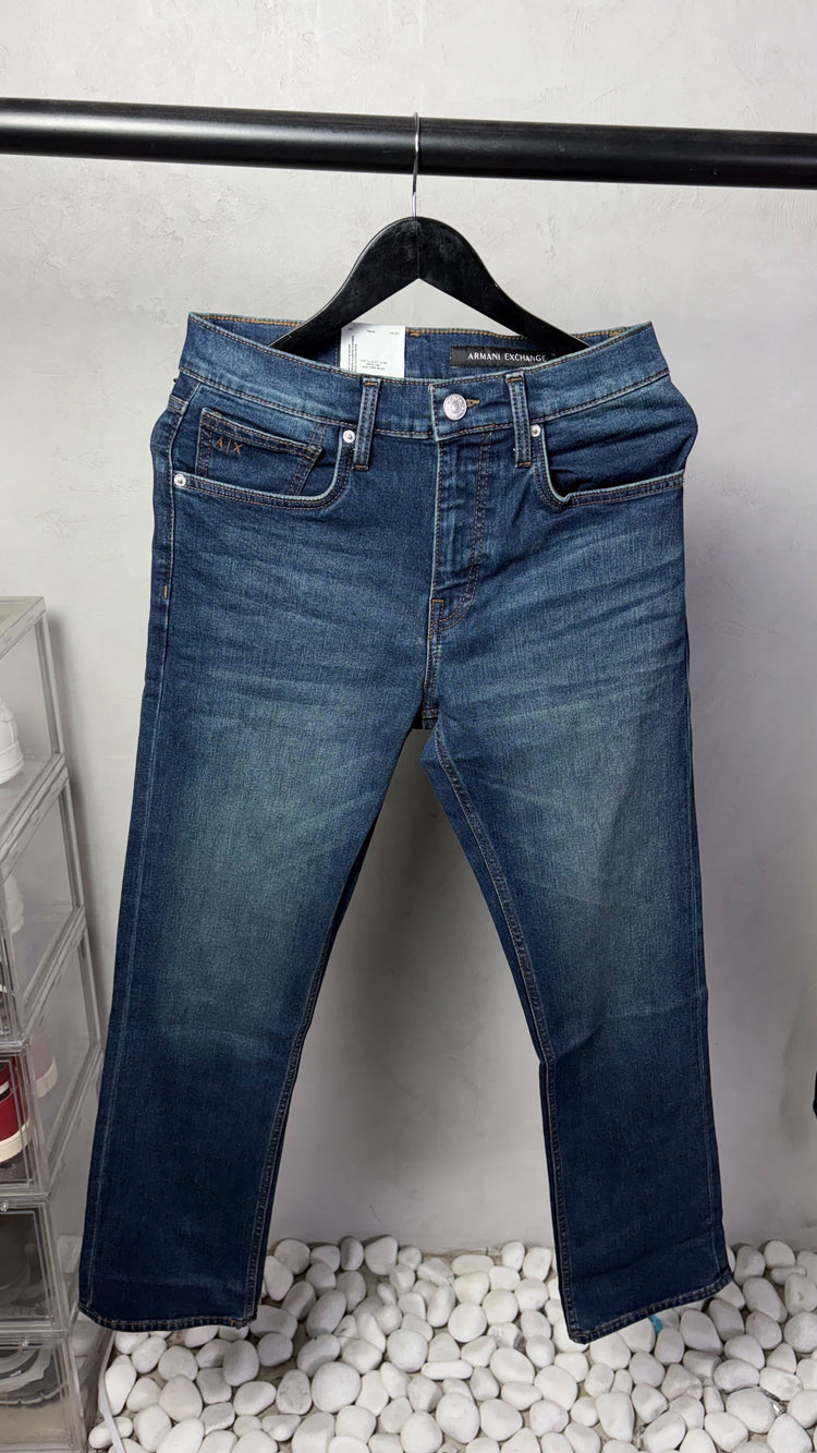 ARMANI EXCHANGE STRAIGHT FIT JEANS