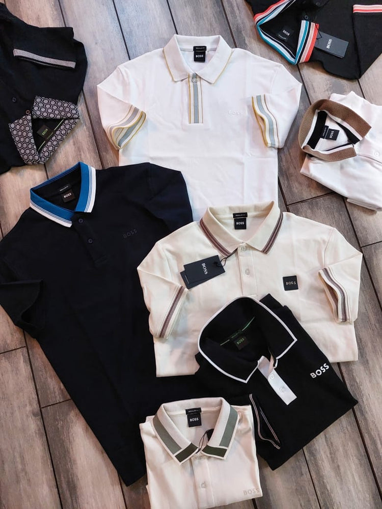 BOSS Polo Neck T-Shirt for Men – Extra Premium Soft Cotton. Product Code: 5074