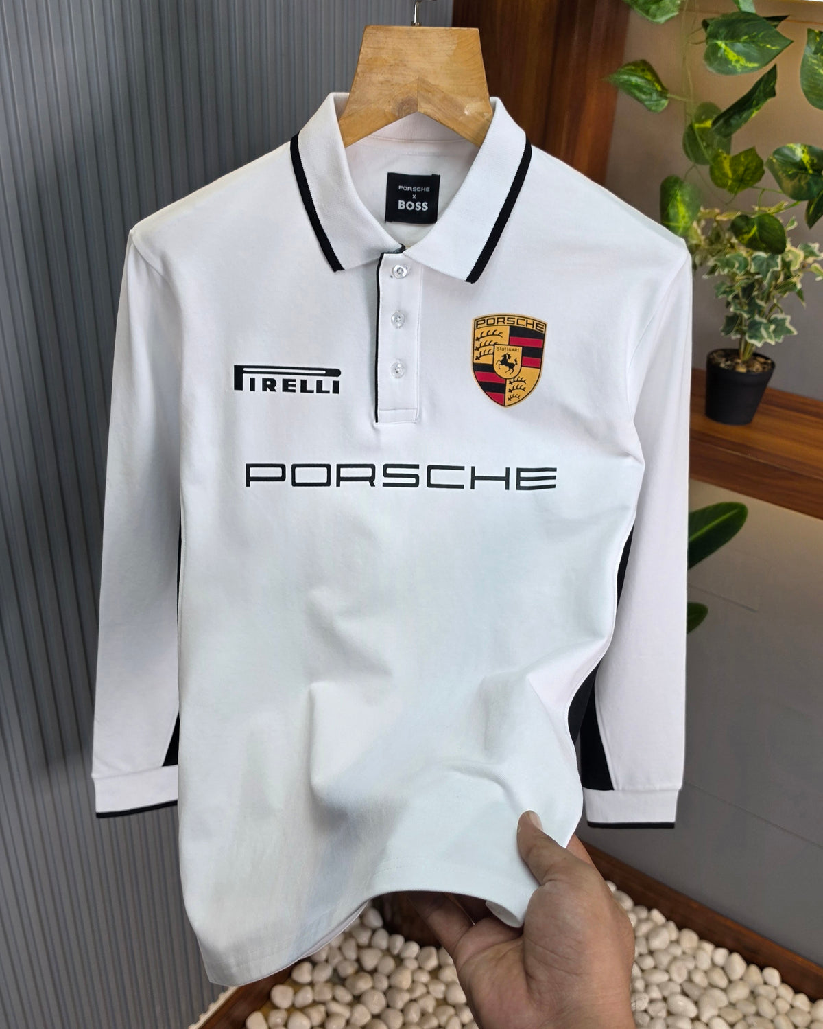 BOSS x Porsche T-Shirt | Premium Imported Full Sleeve