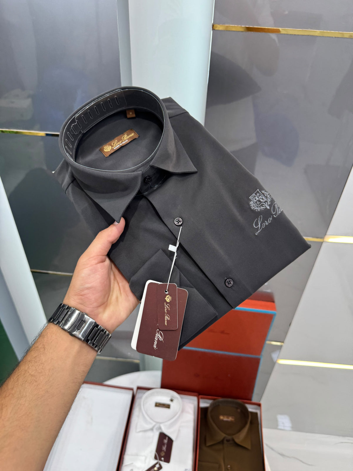 Loro Piana Premium Imported Shirt for Men – Premium Lycra