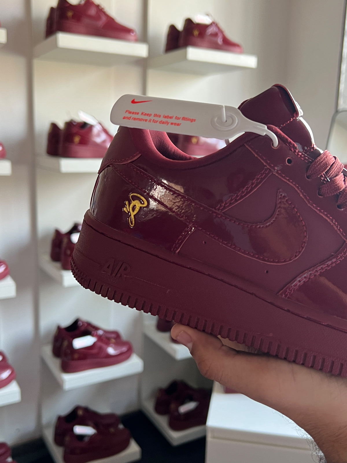 Central Cee x Air Force 1 Low Dark Beetroot – Premium Sneakers