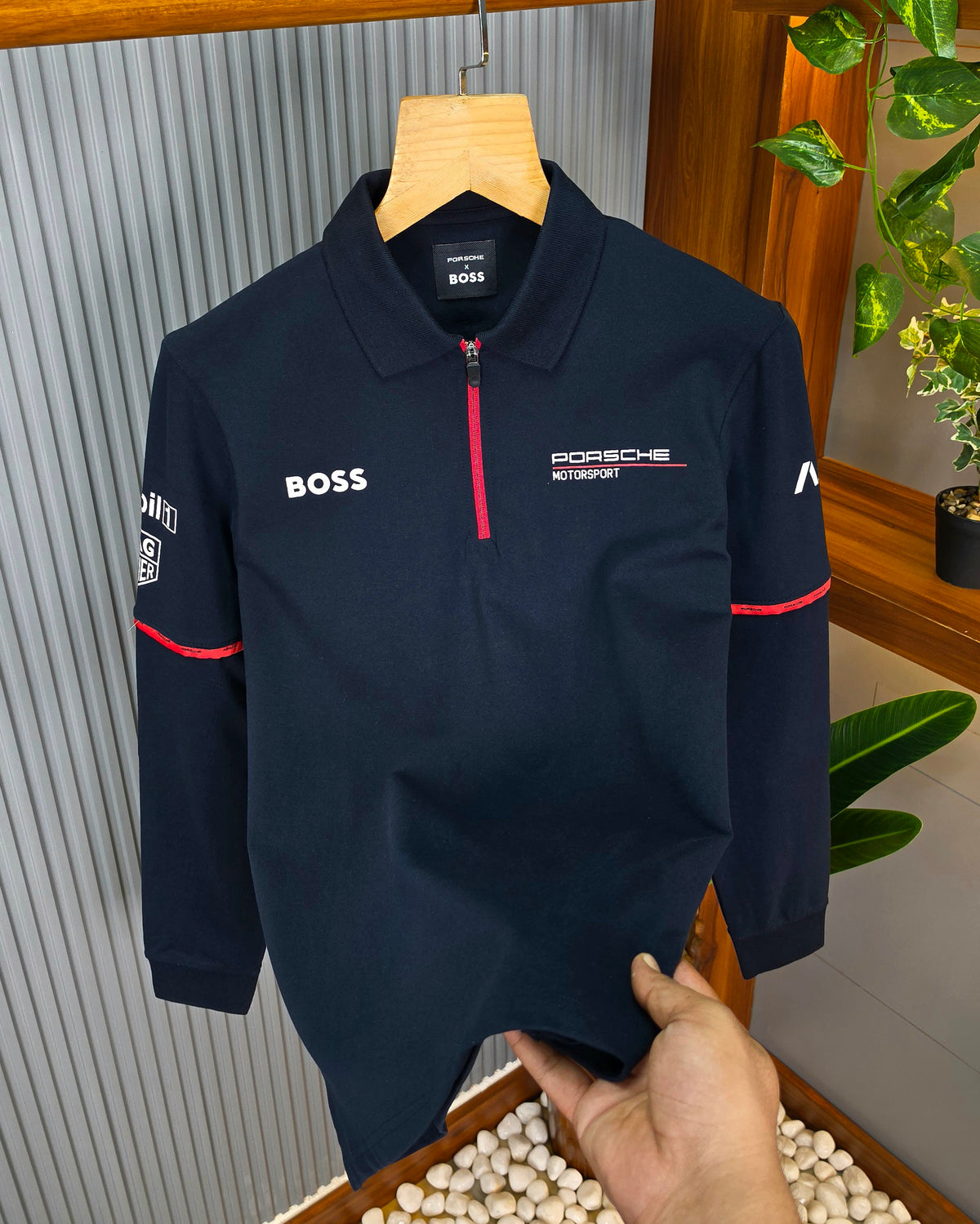 BOSS x Porsche T-Shirt | Premium Imported Full Sleeve