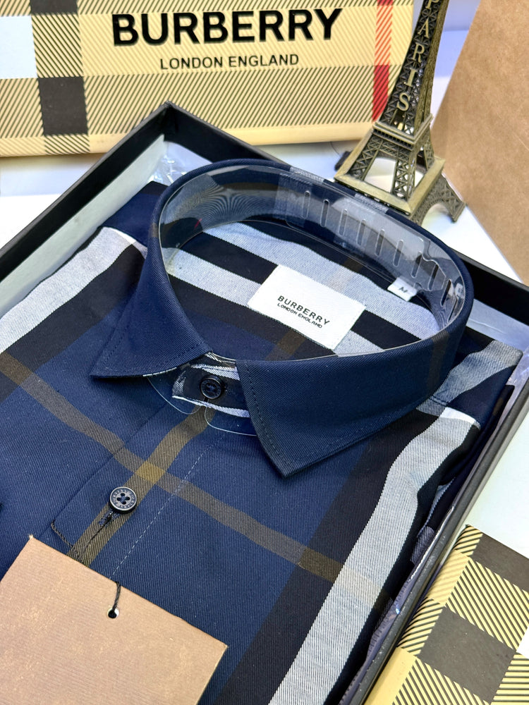 Burberry Checks Premium Shirt for Men – Standard Fit with Brand Box  Product Code: 3661
