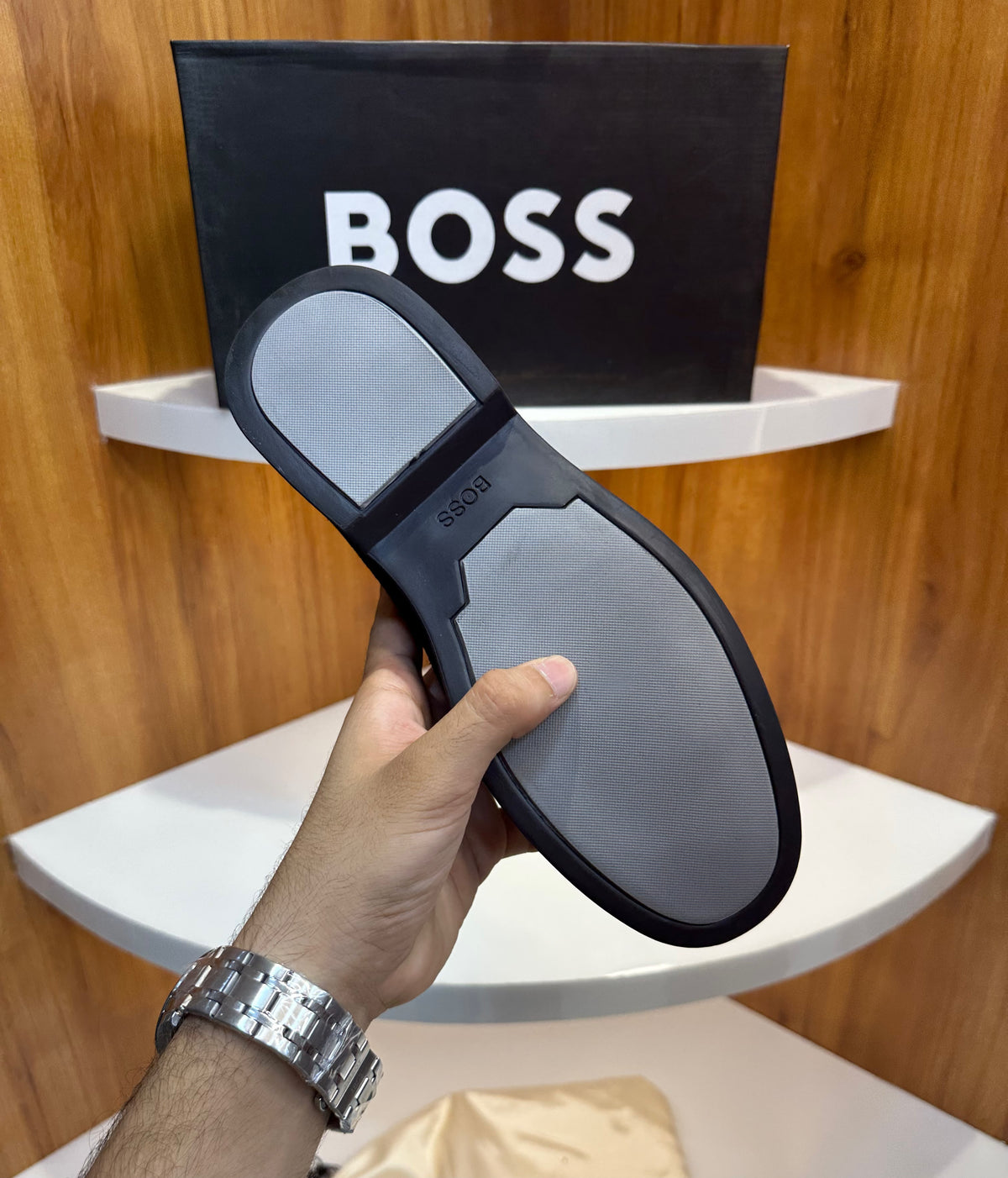 BOSS Formal Loafers for Men – Premium Suede Leather
