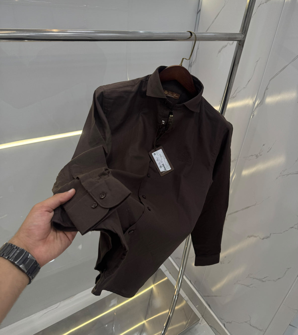 Loro Piana Limited Edition Shirt for Men – Premium Cotton Lycra