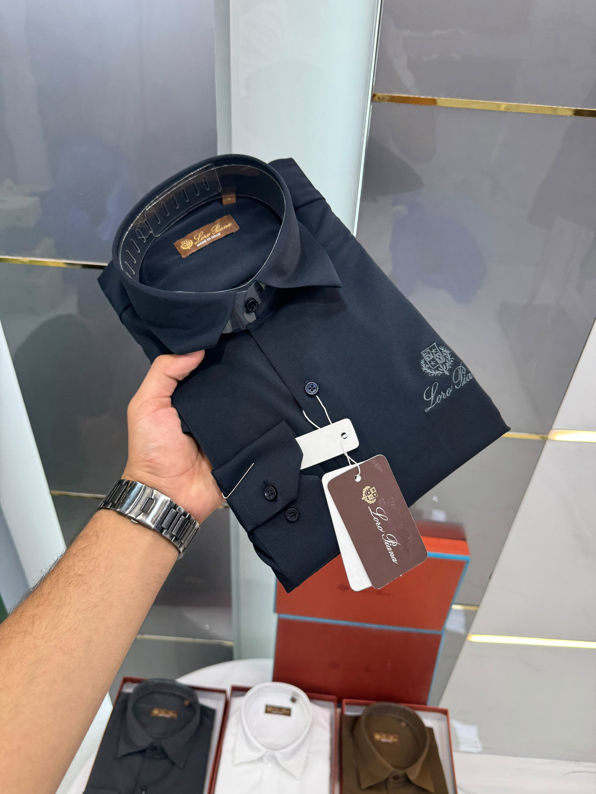 Loro Piana Premium Imported Shirt for Men – Premium Lycra