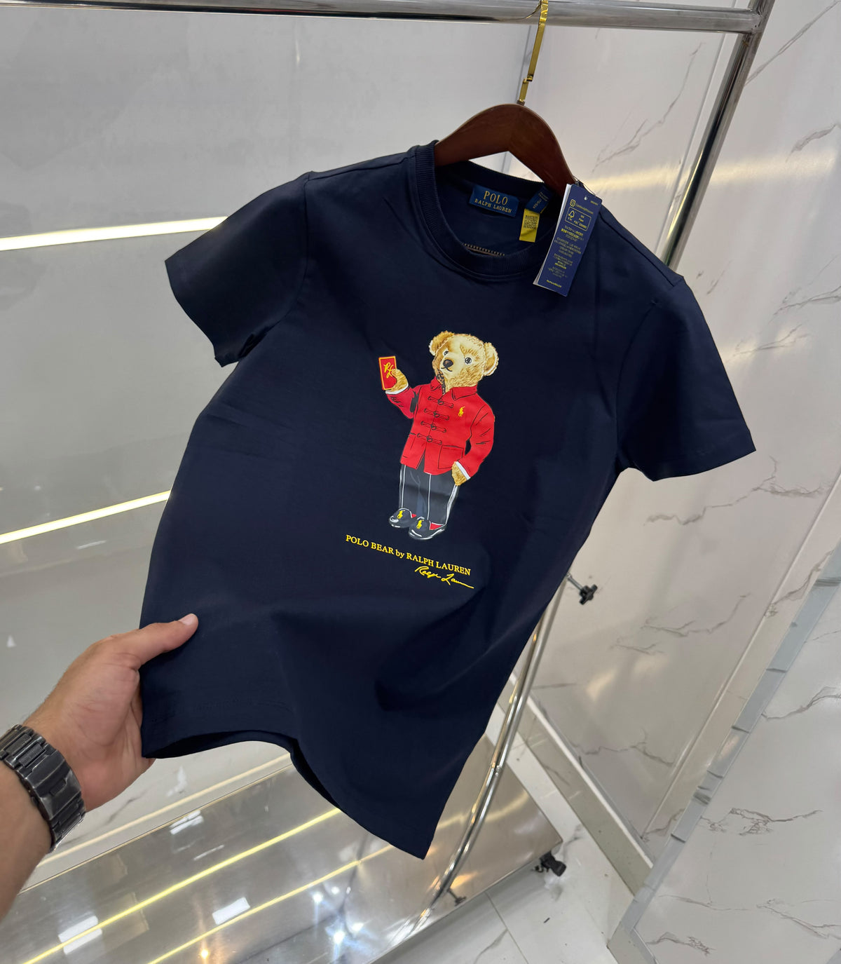 Ralph Lauren Premium Polo T-Shirt for Men – Imported Cotton Lycra