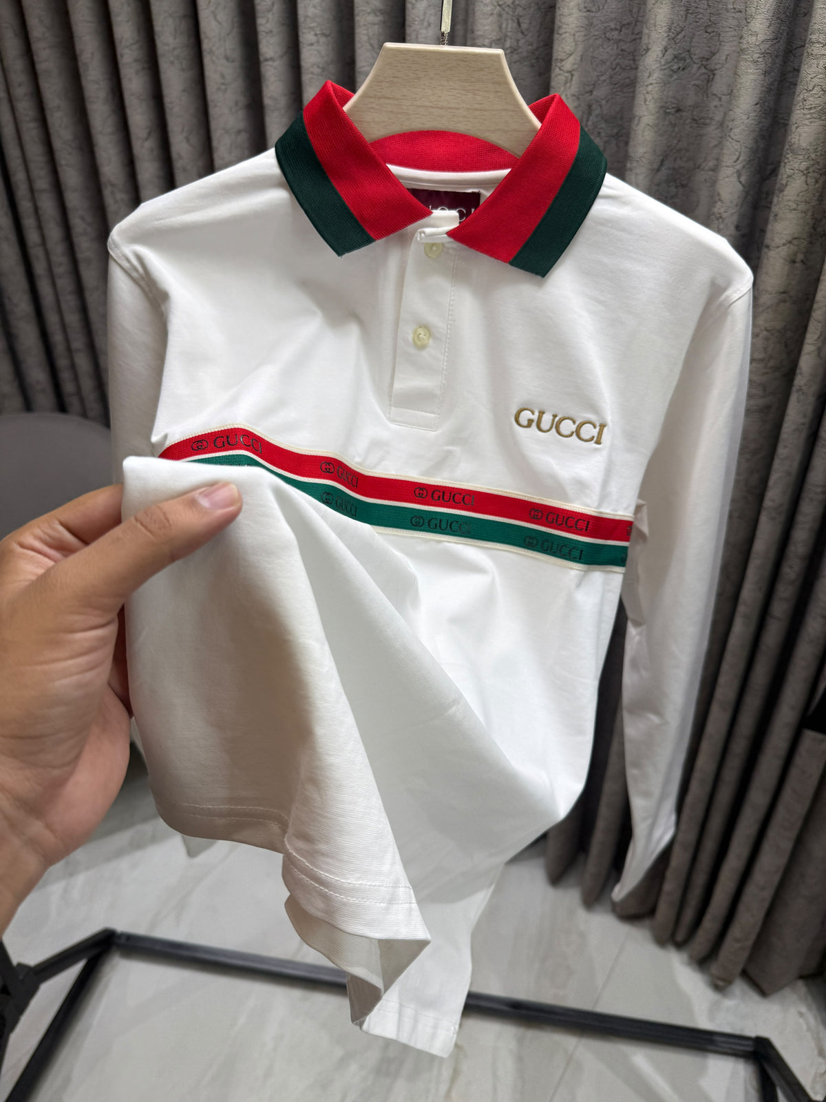 GUCCI GG  Premium  Full Sleeves  Polo   T-SHIRTS Collection