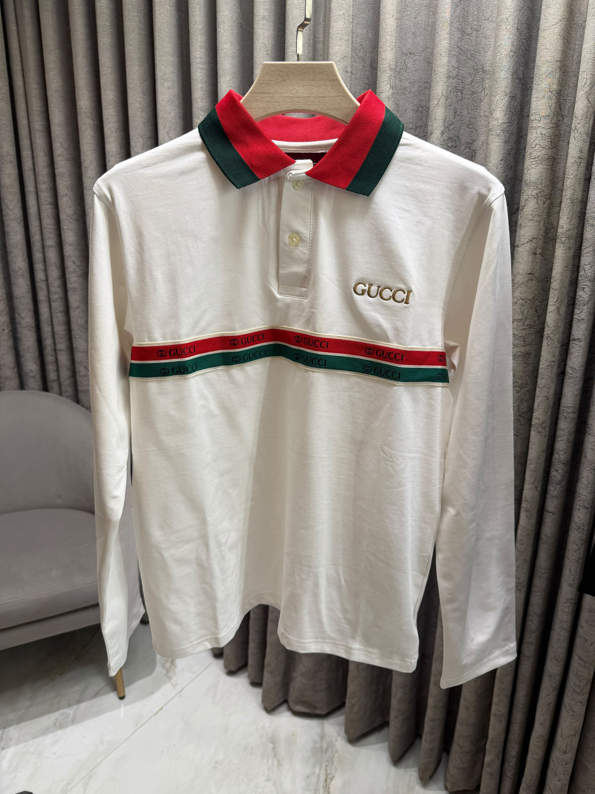 GUCCI GG  Premium  Full Sleeves  Polo   T-SHIRTS Collection