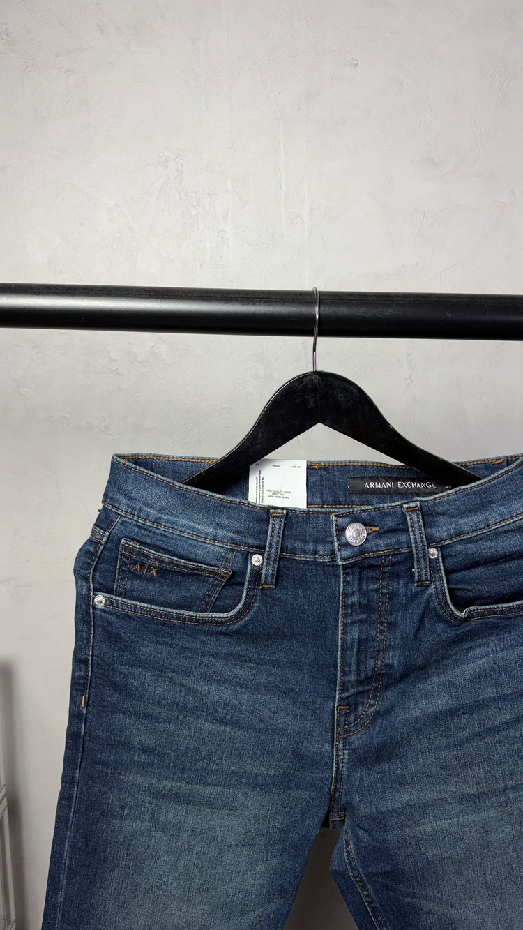 ARMANI EXCHANGE STRAIGHT FIT JEANS