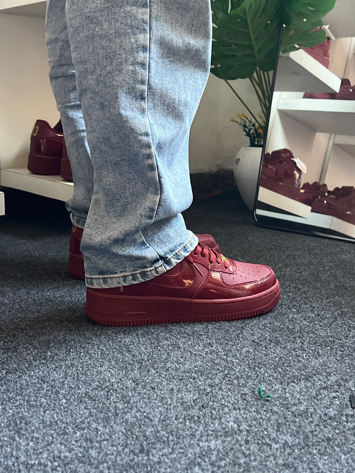 Central Cee x Air Force 1 Low Dark Beetroot – Premium Sneakers