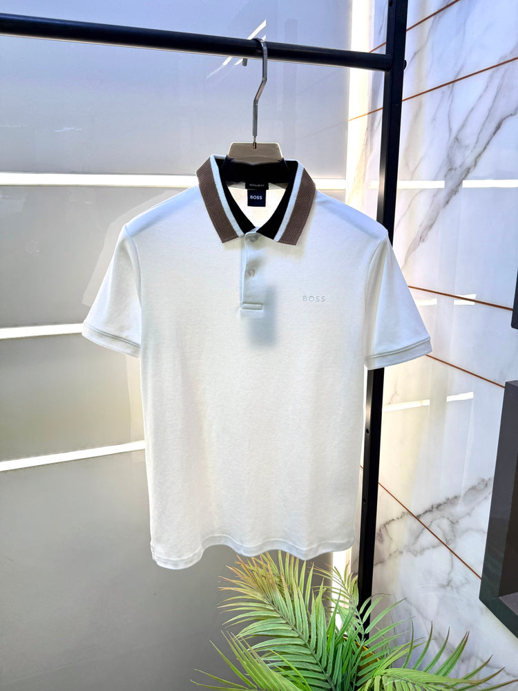 BOSS Polo Neck T-Shirt for Men – Extra Premium Soft Cotton. Product Code: 5074