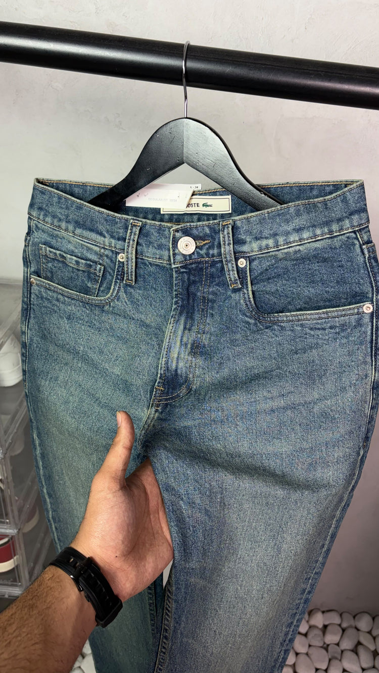 Lacoste Premium Jeans for Men – Modern Fit Premium Denim