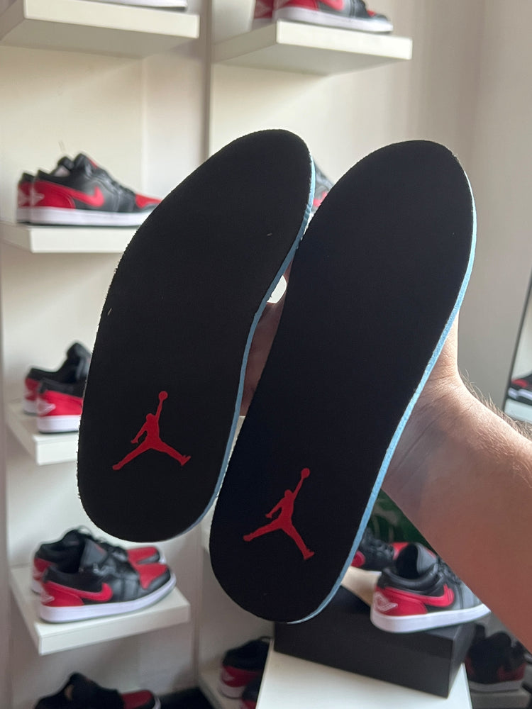 Air Jordan 1 Low Bred Twist Sneakers