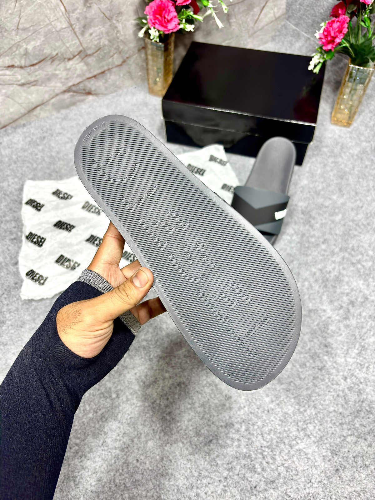 Diesel A-Lohhaa SA-MARAL Premium Sand Flip Flops