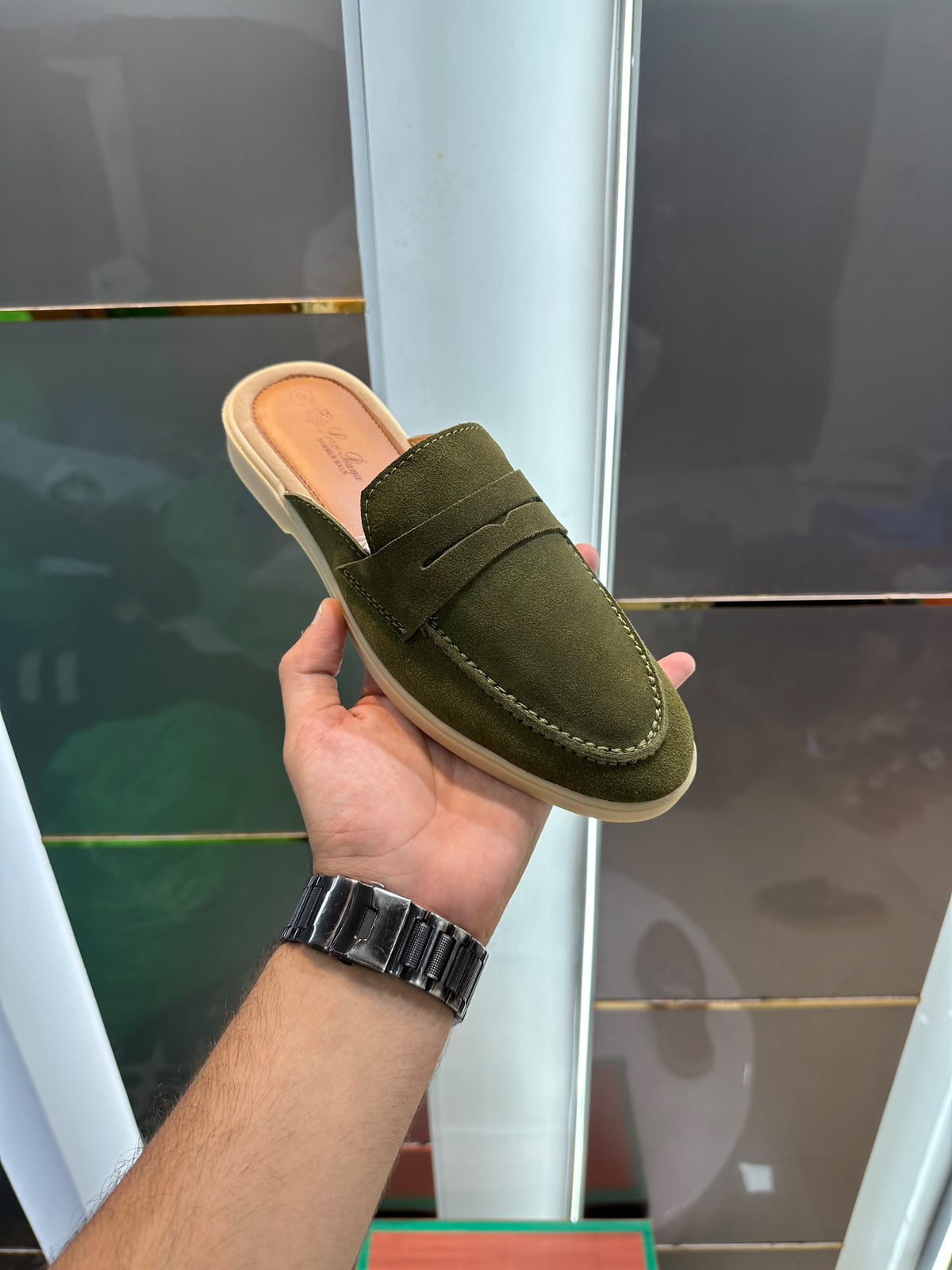 Loro Piana Slip-Ons for Men – Premium Suede Leather (Copy)