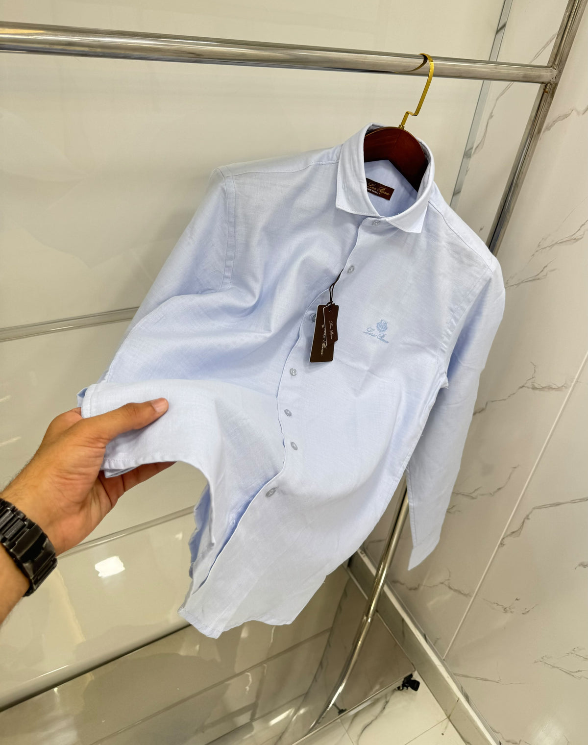 Loro Piana Limited Edition Shirt for Men – Premium Cotton Lycra