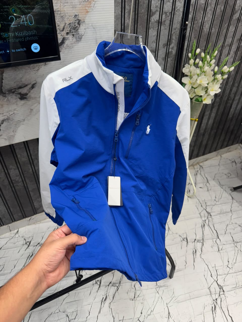 Ralph Lauren Premium Windbreaker Jacket MR450 – Imported Fabric