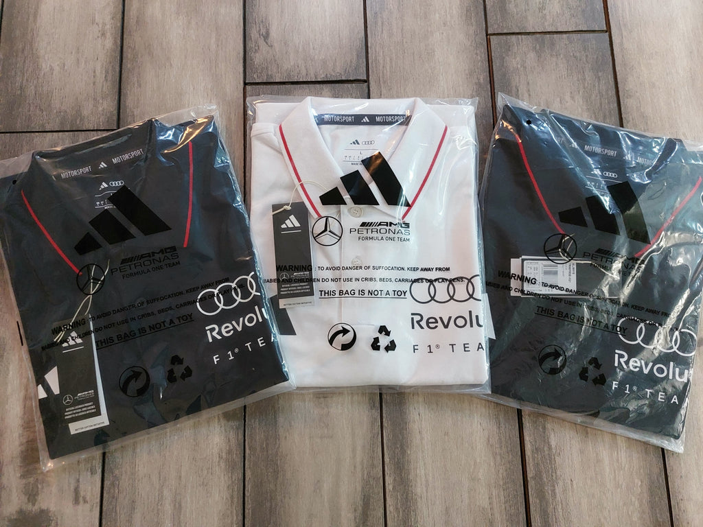 Audi x Adidas Motorsport Revolut F1 Team Polo T-Shirt