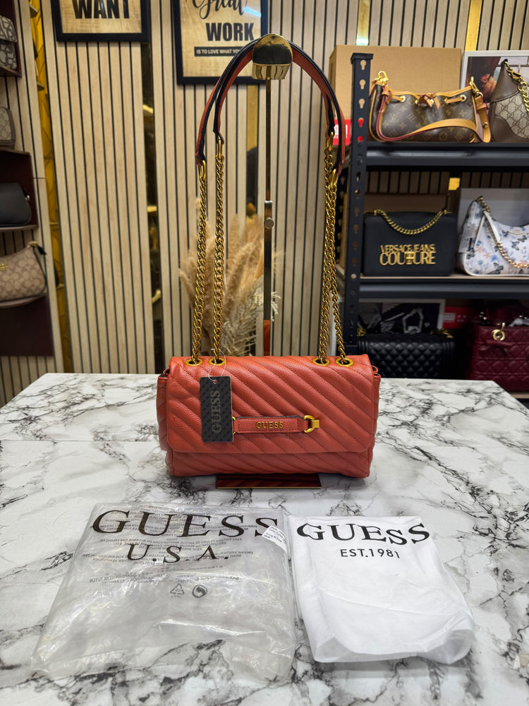 GUESS GIULLY QUILTED PREMIUM SHOULDER BAG