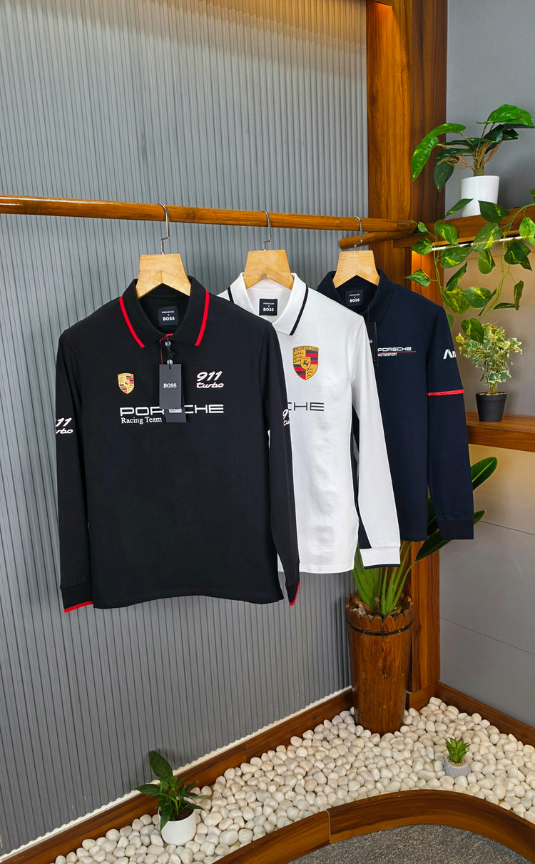 BOSS x Porsche T-Shirt | Premium Imported Full Sleeve