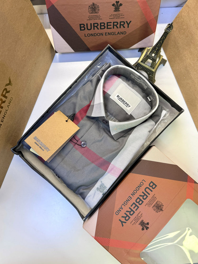 Burberry Checks Premium Shirt for Men – Standard Fit  Product Code: 3536