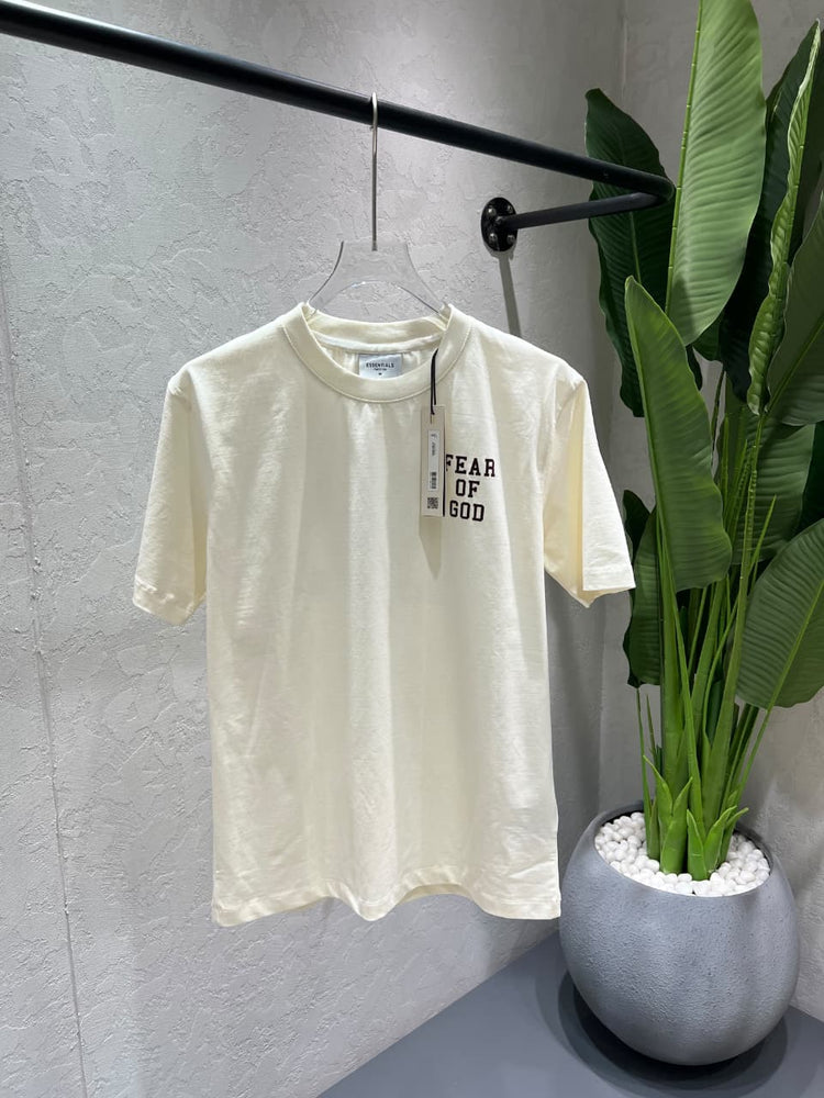 Fear of God Essentials Oversized T-Shirt for Men | Premium Cotton Lycra 240 GSM