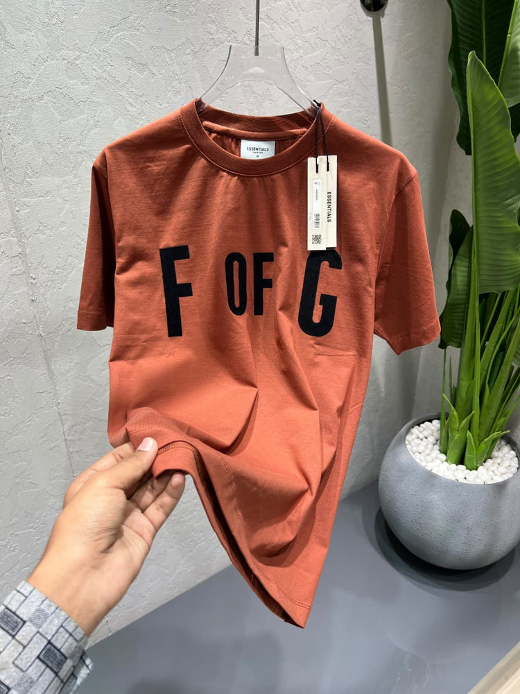 Fear of God Essentials Oversized T-Shirt for Men | Premium Cotton Lycra 240 GSM