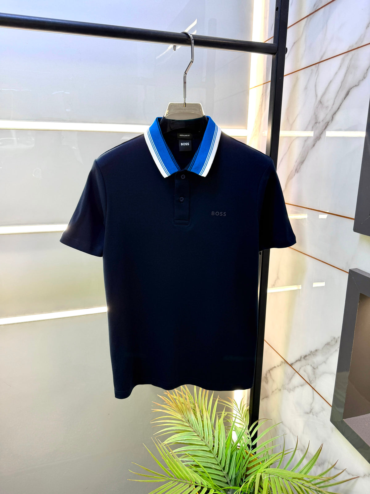 BOSS Polo Neck T-Shirt for Men – Extra Premium Soft Cotton. Product Code: 5074