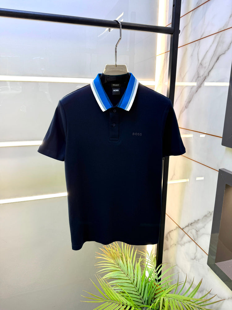 BOSS Polo Neck T-Shirt for Men – Extra Premium Soft Cotton. Product Code: 5074