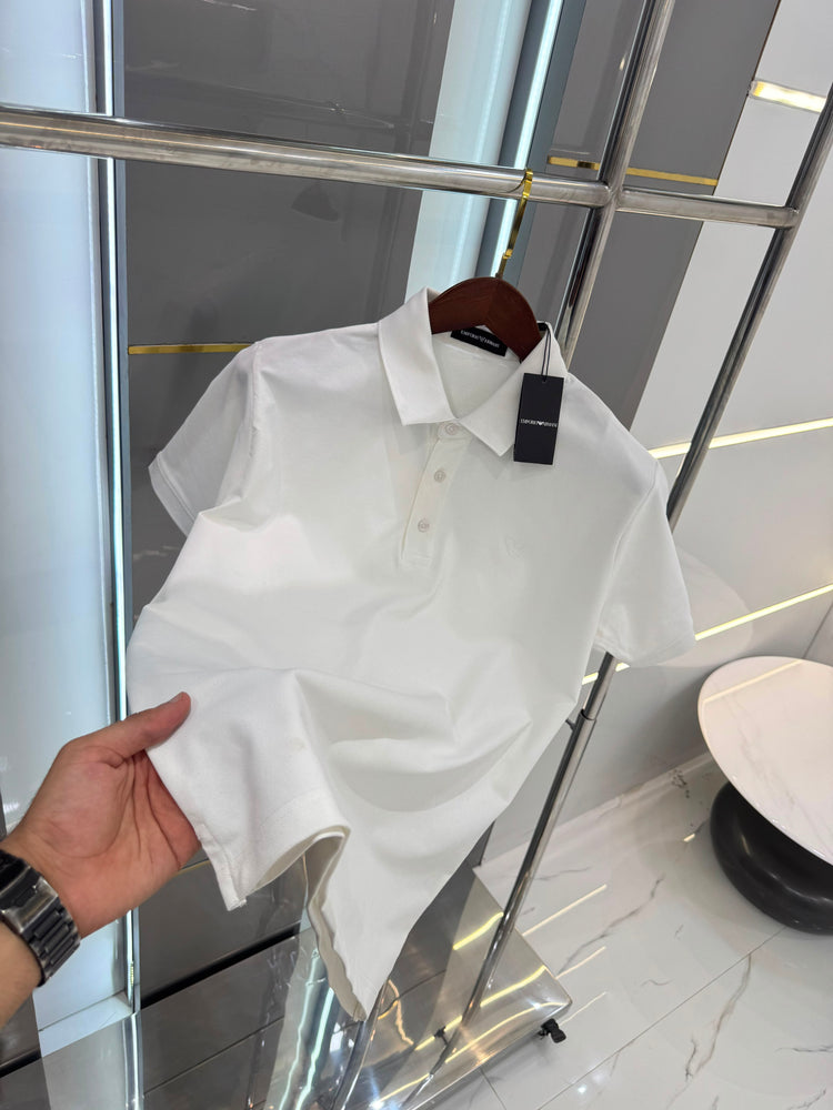 Emporio Armani Premium Polo T-Shirt for Men – Soft Lycra Brand Fit