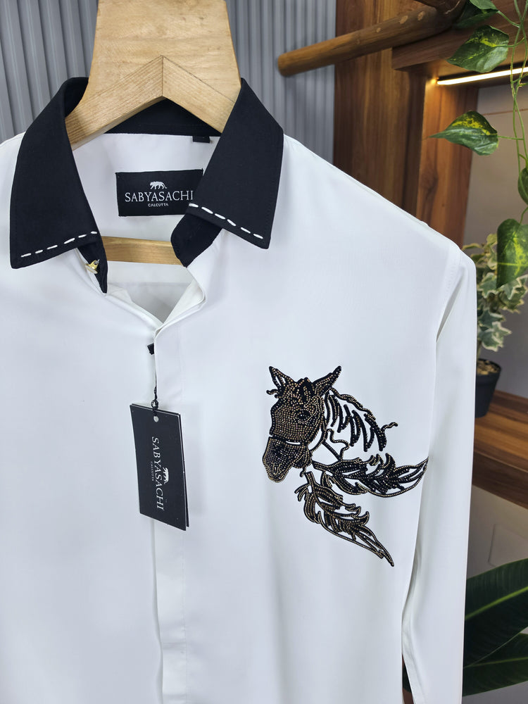 SABYASACHI Premium Shirt for Men – Slim Fit Cotton. Product Code: T01