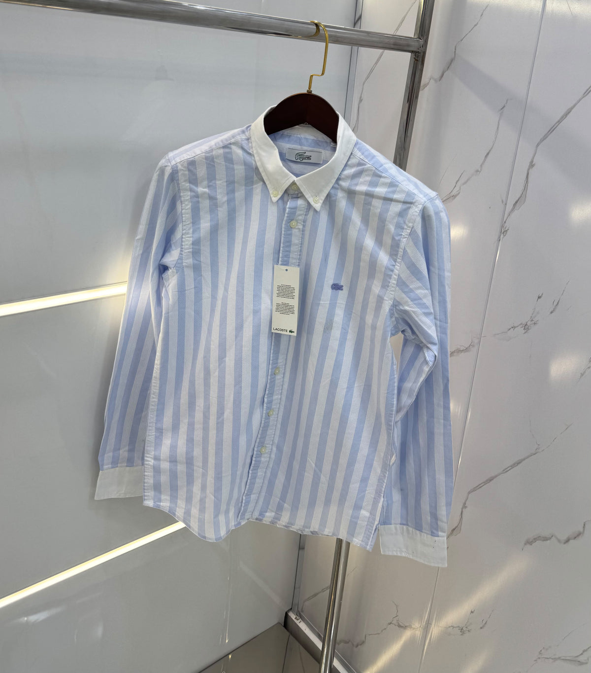 Lacoste Formal Classic Shirt for Men – Premium Oxford Fabric