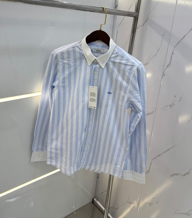Lacoste Formal Classic Shirt for Men – Premium Oxford Fabric