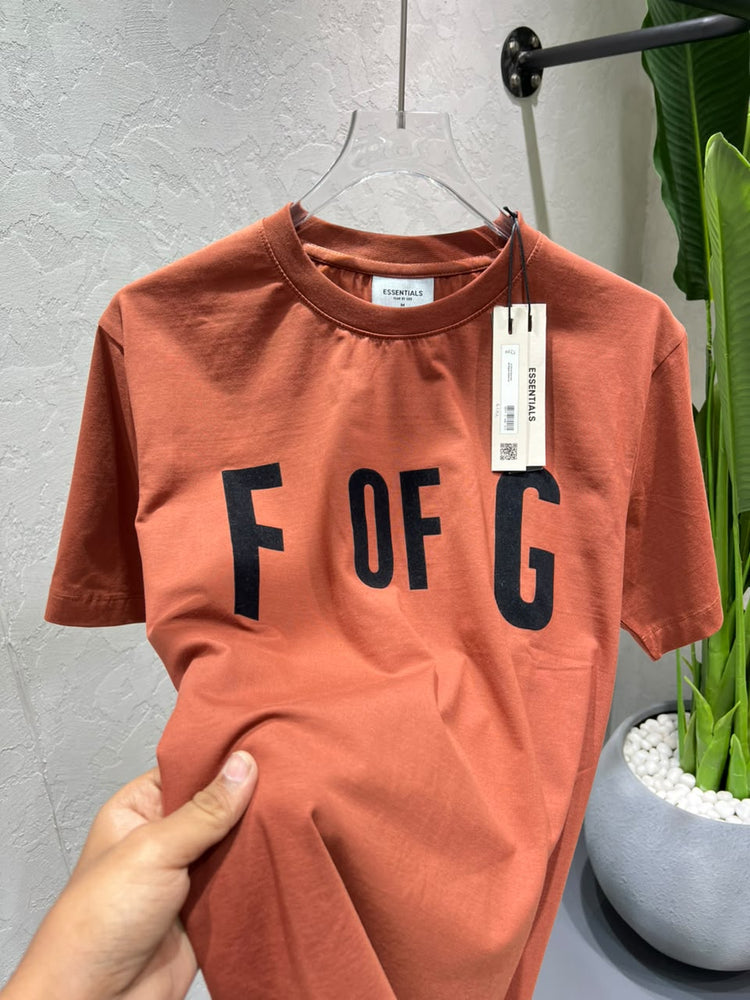 Fear of God Essentials Oversized T-Shirt for Men | Premium Cotton Lycra 240 GSM