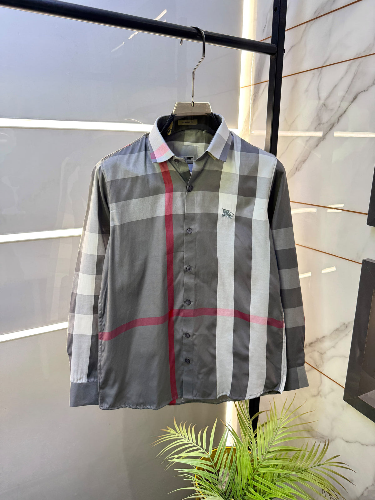 Burberry Checks Premium Shirt for Men – Standard Fit  Product Code: 3536