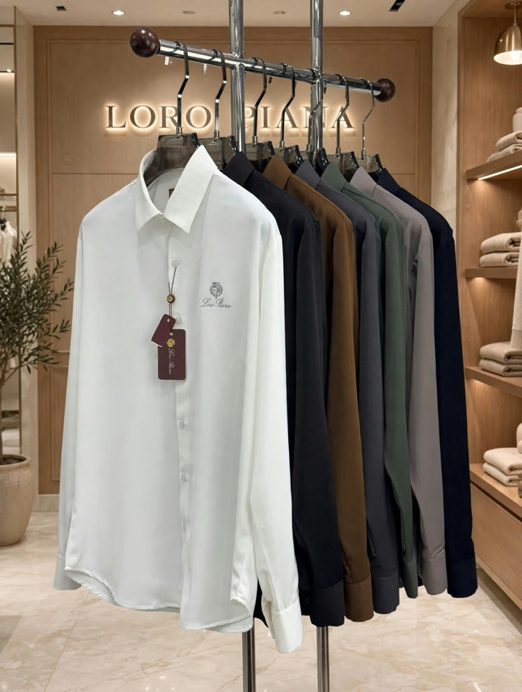 Loro Piana Premium Imported Shirt for Men – Premium Lycra