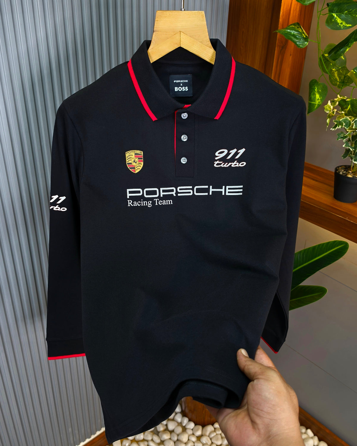 BOSS x Porsche T-Shirt | Premium Imported Full Sleeve