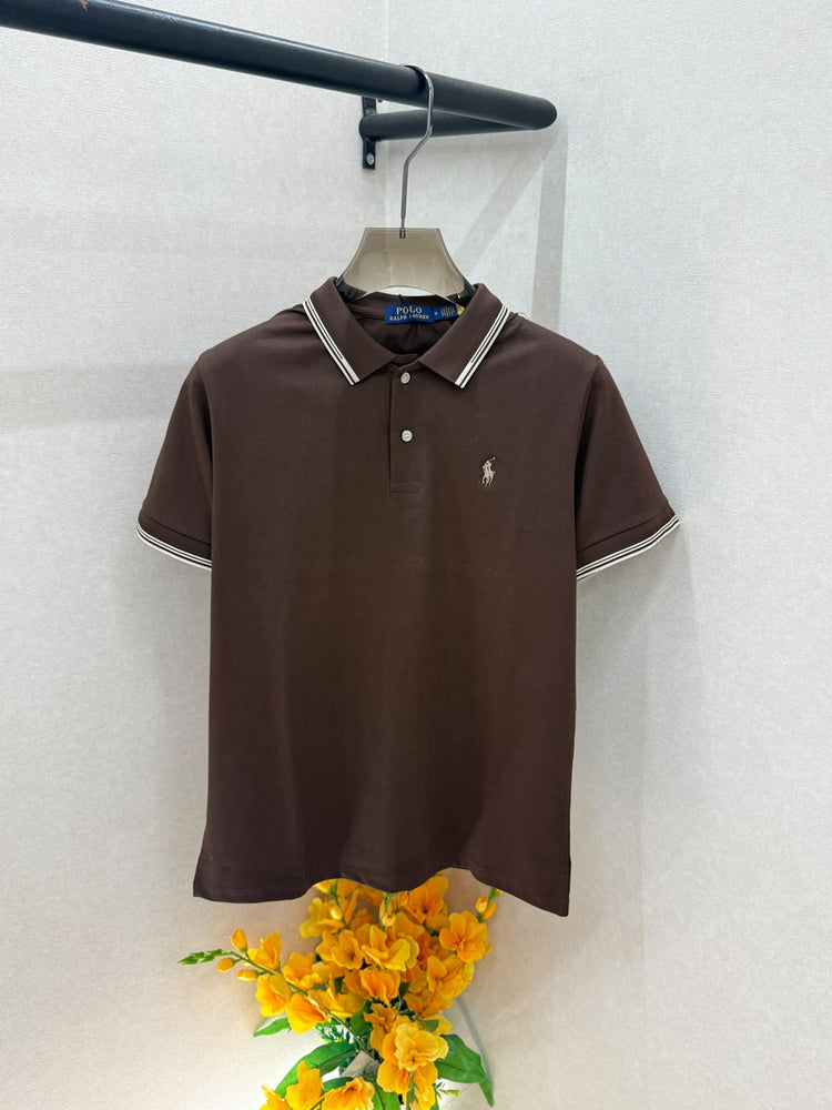 Ralph Lauren Polo Neck Extra Premium T-Shirt for Men. Product Code: 3847
