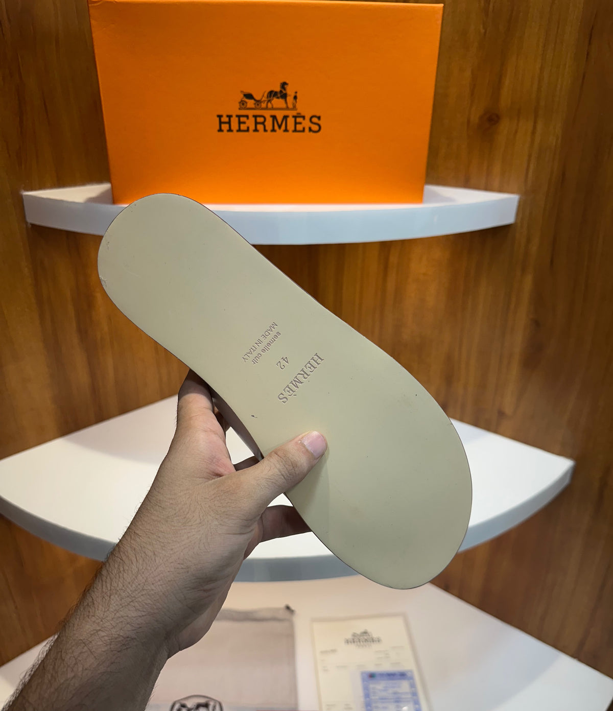 Herms Izmir Premium Luxury Slide For Men